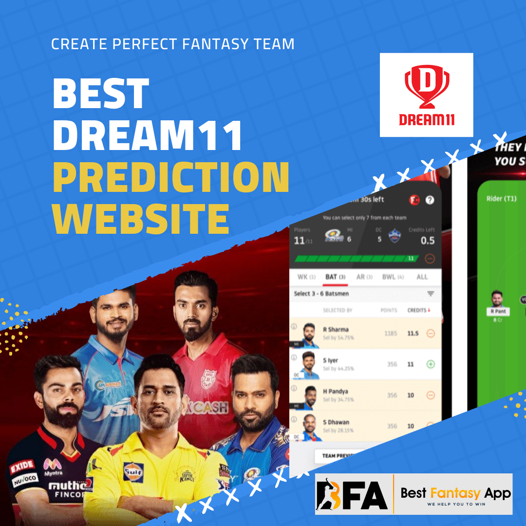 Best Dream 11 Prediction Website