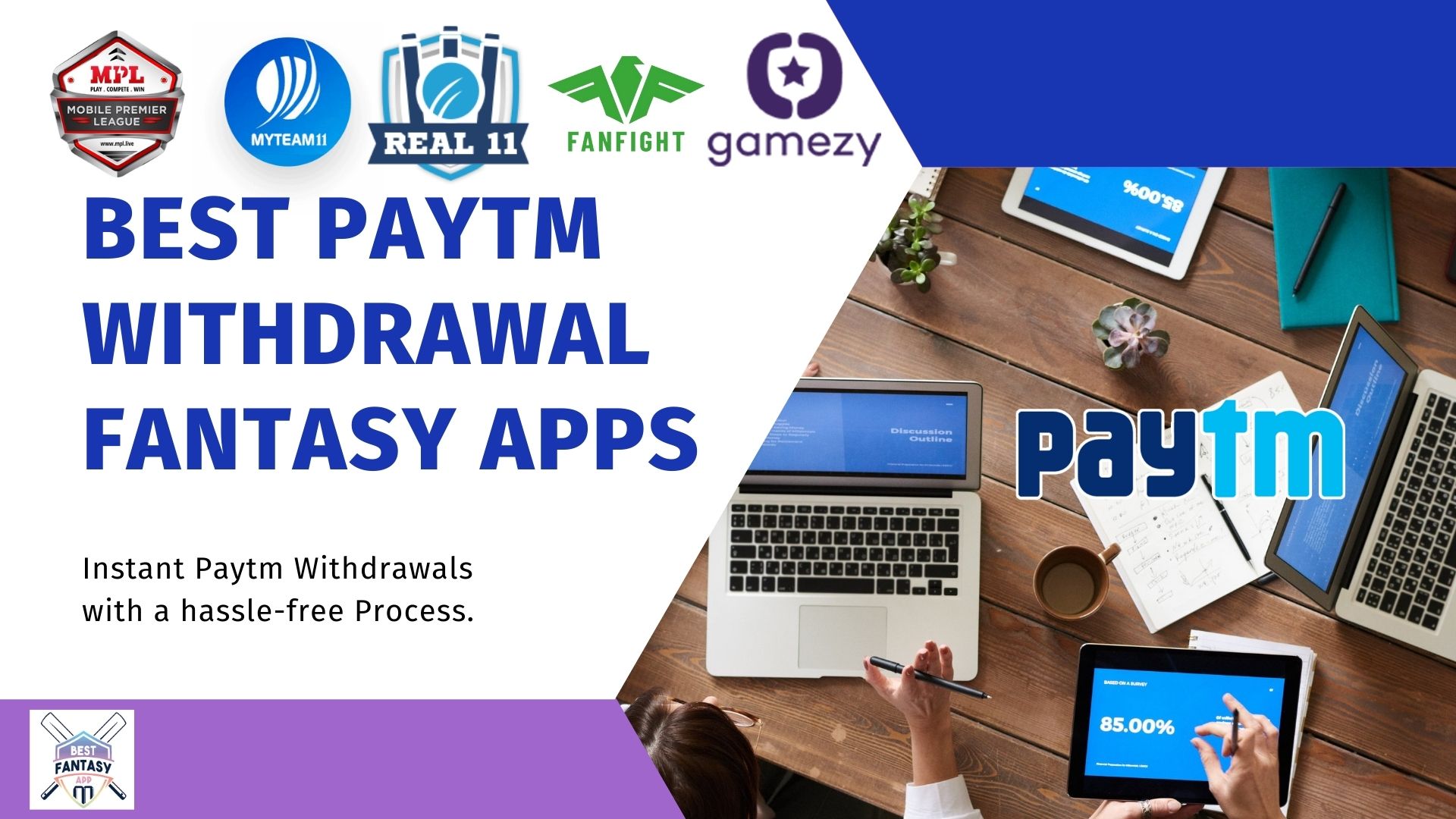 Top 10 Best Paytm Withdrawal Fantasy Apps