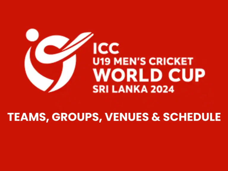 Every ICC U19 Men's Cricket World Cup 2024 Team Squad