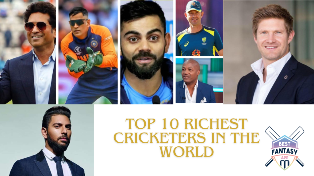 Top 10 Richest Cricketers
