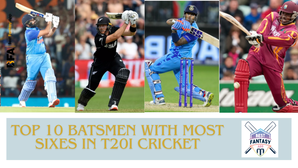 Top 10 Batsmen With Most Sixes 